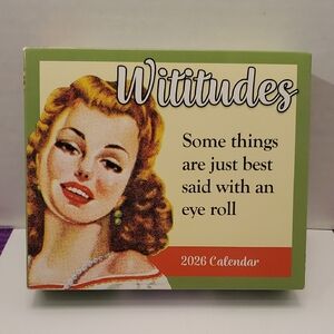 2026 Calendar - Green and Red